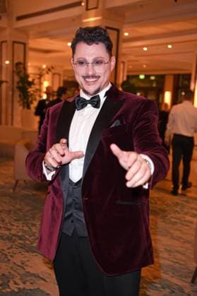 Ricardo Marinello at the LAUGHING HEARTS CHARITY GALA at the JW Marriott Hotel in Berlin on 01 11 2025