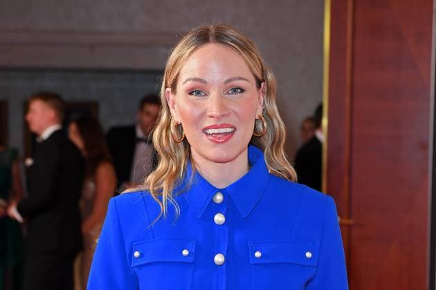 Evelyn Weigert at the LAUGHING HEARTS CHARITY GALA at the JW Marriott Hotel in Berlin on 01 11 2025