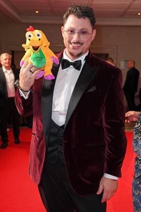 Ricardo Marinello at the LAUGHING HEARTS CHARITY GALA at the JW Marriott Hotel in Berlin on 01 11 2025