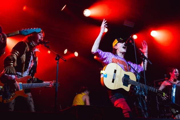 Gogol Bordello perform at the Electric Ballroom in London, UK, on 1st November 2025. Gogol Bordello and Puzzled Panther perform at the Electric Ballroom in London, UK, on 1st November 2025., Credit:OLEKSII OVCHARENKO Avalon United Kingdom, London  Copyright: xOLEKSIIxOVCHARENKOx xAvalonx 1049777615