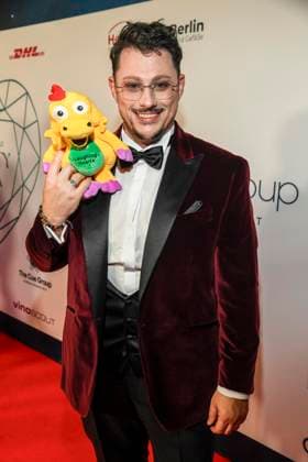 abb Laughing Ricardo Marinello German Italian opera singer guest at the 14 Laughing Hearts Charity Gala 2025, at the JW Marriott Hotel Berlin on 01 11 2025 in Berlin Berlin Germany