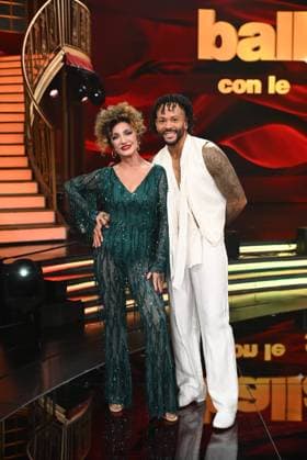 Rome: Rai Auditorium of the Foro Italico. Dancing with the Stars, Episode 6. Pictured: Marcella Bella and Chiquito  Copyright: xMaurizioxD Avanzox xipa-agency.netx xMaurizioxDxAvanzox IPA_Agency_IPA67390255