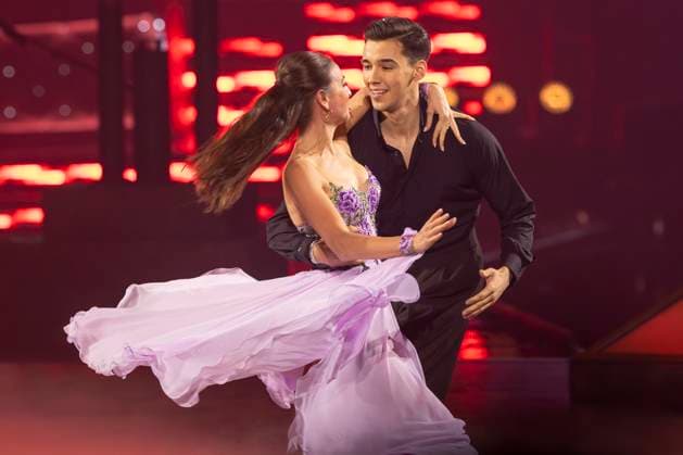 RTL dance show Lets Dance RTL dance show Lets Dance Live Tour in the WT Energiesysteme Arena Riesa Diego Pooth and Ekaterina Leonovo Riesa Saxony Germany Daniel Wagner