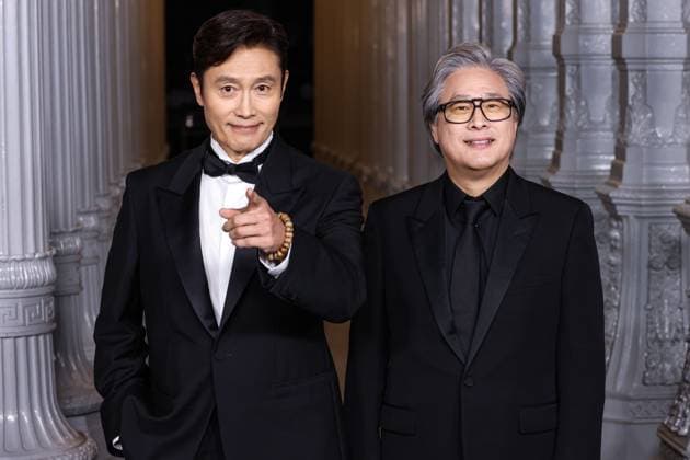 14th Annual LACMA Art + Film Gala 2025 Lee Byung-hun and Park Chan-wook arrive at the 14th Annual LACMA (Los Angeles County Museum of Art) Art + Film Gala 2025 presented by Gucci held at the Los Angeles County Museum of Art in Museum Row, Miracle Mile, Los Angeles, California, United States. Los Angeles County Museum of Art, Museum Row, Miracle Mile, Los Angeles, California, USA California United States  Copyright: xImagexPressxAgencyx originalFilename: collin-14thannu251102_npJso.jpg