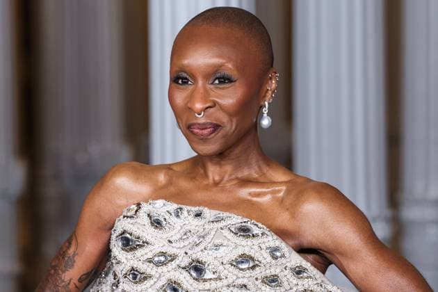 14th Annual LACMA Art + Film Gala 2025 Cynthia Erivo wearing Schiaparelli FW25 Couture arrives at the 14th Annual LACMA (Los Angeles County Museum of Art) Art + Film Gala 2025 presented by Gucci held at the Los Angeles County Museum of Art in Museum Row, Miracle Mile, Los Angeles, California, United States. Los Angeles County Museum of Art, Museum Row, Miracle Mile, Los Angeles, California, USA California United States  Copyright: xImagexPressxAgencyx originalFilename: collin-14thannu251102_npoeh.jpg