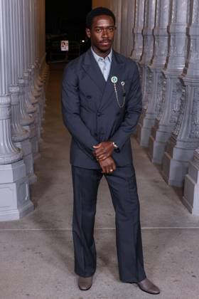 14th Annual LACMA Art + Film Gala 2025 Damson Idris arrives at the 14th Annual LACMA (Los Angeles County Museum of Art) Art + Film Gala 2025 presented by Gucci held at the Los Angeles County Museum of Art in Museum Row, Miracle Mile, Los Angeles, California, United States. Los Angeles County Museum of Art, Museum Row, Miracle Mile, Los Angeles, California, USA California United States  Copyright: xImagexPressxAgencyx originalFilename: collin-14thannu251102_npPDZ.jpg