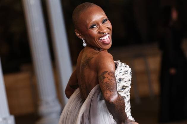 14th Annual LACMA Art + Film Gala 2025 Cynthia Erivo wearing Schiaparelli FW25 Couture arrives at the 14th Annual LACMA (Los Angeles County Museum of Art) Art + Film Gala 2025 presented by Gucci held at the Los Angeles County Museum of Art in Museum Row, Miracle Mile, Los Angeles, California, United States. Los Angeles County Museum of Art, Museum Row, Miracle Mile, Los Angeles, California, USA California United States  Copyright: xImagexPressxAgencyx originalFilename: collin-14thannu251102_nprcV.jpg