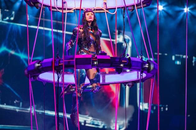 November 2, 2025, Casalecchio Di Reno, Italy: Katy Perry live at Unipol Arena in Bologna. The international pop star held a concert at the Unipol Arena in Casalecchio di Reno (Bologna) on Sunday 2 November 2025, as the only Italian date of his The Lifetimes Tour. Casalecchio Di Reno Italy - ZUMAs197 20251102_aaa_s197_206 Copyright: xCarloxVerganix