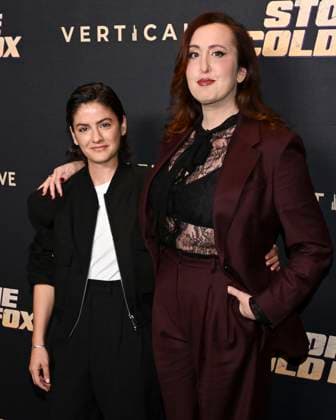 November 2, 2025, Beverly Hills, California, USA: SOPHIE TABET and Writer, Actor, Producer and Director JULIA ROTH attend Stone Cold Fox Los Angeles Red Carpet Premiere. Beverly Hills USA - ZUMAb173 20251102_aap_b173_074 Copyright: xBillyxBennightx