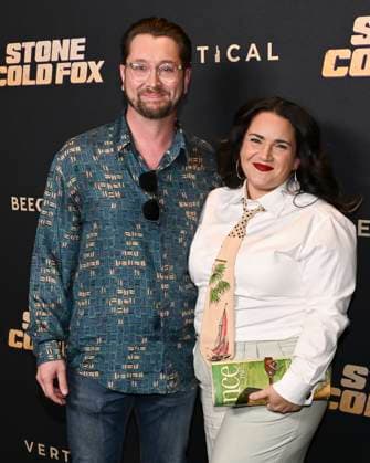 November 2, 2025, Beverly Hills, California, USA: American composer, pianist, and producer ALEX KOVACS and SARAH KOVACS attend Stone Cold Fox Los Angeles Red Carpet Premiere. Beverly Hills USA - ZUMAb173 20251102_aap_b173_083 Copyright: xBillyxBennightx