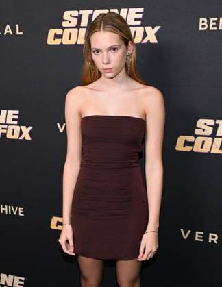 November 2, 2025, Beverly Hills, California, USA: BLUESY LARUE BURKE attends Stone Cold Fox Los Angeles Red Carpet Premiere. Beverly Hills USA - ZUMAb173 20251102_aap_b173_096 Copyright: xBillyxBennightx