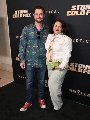 November 2, 2025, Beverly Hills, California, USA: American composer, pianist, and producer ALEX KOVACS and SARAH KOVACS attend Stone Cold Fox Los Angeles Red Carpet Premiere. Beverly Hills USA - ZUMAb173 20251102_aap_b173_098 Copyright: xBillyxBennightx