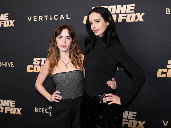 November 2, 2025, Beverly Hills, California, USA: American actress KIERNAN SHIPKA and American actress, producer, writer, director and musician KRYSTEN RITTER attend Stone Cold Fox Los Angeles Red Carpet Premiere. Beverly Hills USA - ZUMAb173 20251102_aap_b173_141 Copyright: xBillyxBennightx