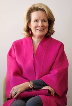 Queen Mathilde of Belgium pictured during a royal visit to the Centre for Suicide Prevention (Centre de Prevention du Suicide), in Brussels, on Monday 03 November 2025.  BENOITxDOPPAGNE 138832397