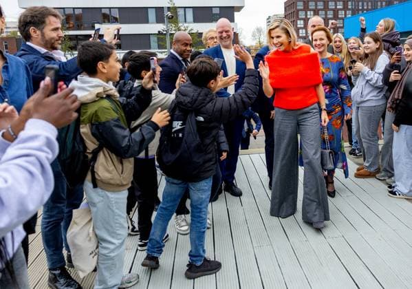 Queen Maxima visits the municipality of Haarlem, The Netherlands. 03 Nov 2025 Queen Maxima visits the municipality of Haarlem as part of the Leading Locals network of MIND Us Haarlem The Netherlands  Copyright: xDPPA ANx