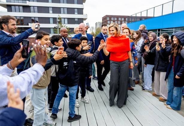Queen Maxima visits the municipality of Haarlem, The Netherlands. 03 Nov 2025 Queen Maxima visits the municipality of Haarlem as part of the Leading Locals network of MIND Us Haarlem The Netherlands  Copyright: xDPPA ANx