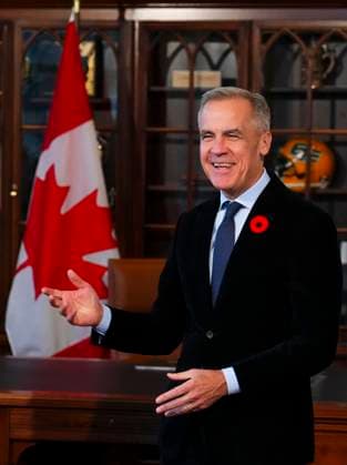 November 3, 2025, Ottawa, On, CAN: Prime Minister Mark Carney meets with Premier of Prince Edward Island Rob Lantz in Ottawa on Monday, Nov. 3, 2025. Ottawa CAN  - ZUMAc35_ 20251103_zaf_c35_043 Copyright: xSeanxKilpatrickx