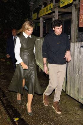 Amsterdam, The Netherlands, 2025-11-03 19:47:52 AMSTERDAM, 03-11-2025, The Offline Club. Queen Maxima during a visit to The Offline Club in Amsterdam. The Offline Club is a social enterprise focused on fostering genuine, personal connections in a time when screens and digital distractions are playing an increasingly important role. PHOTO: NLBeeld Patrick van Emst Credit: NL Beeld Patrick van Emst  Copyright: xx x