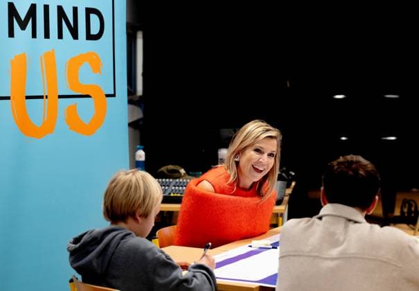 Queen Maxima visits the municipality of Haarlem, The Netherlands. 03 Nov 2025 Queen Maxima visits the municipality of Haarlem as part of the Leading Locals network of MIND Us Haarlem The Netherlands  Copyright: xDPPA ANx