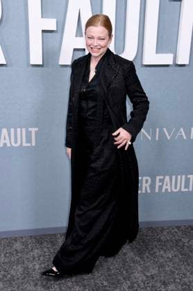 NEW YORK, NY - NOVEMBER 3: Sarah Snook at the Peacock Original premiere screening of All Her Fault on November 3, 2025 at SVA Theater in New York City. Copyright: xMediaPunchx
