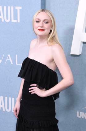 NEW YORK, NY - NOVEMBER 3: Dakota Fanning at the Peacock Original premiere screening of All Her Fault on November 3, 2025 at SVA Theater in New York City. Copyright: xMediaPunchx
