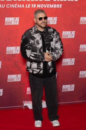 Running Man Paris Film Premiere Quentin Mosimann attends Running Man Paris Film Premiere at UGC Cine Cite Bercy on November 03, 2025 in Paris, France. Photo by Nasser Berzane ABACAPRESS.COM Paris France  Copyright: xBerzanexNasser ABACAx