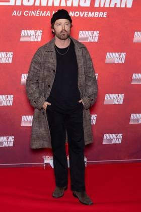Running Man Paris Film Premiere Aaron Paul attends Running Man Paris Film Premiere at UGC Cine Cite Bercy on November 03, 2025 in Paris, France. Photo by Nasser Berzane ABACAPRESS.COM Paris France  Copyright: xBerzanexNasser ABACAx