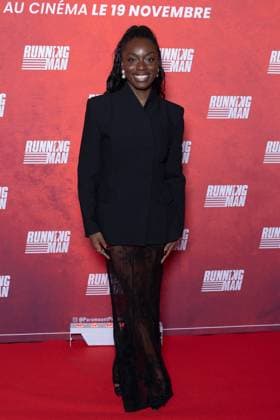 Running Man Paris Film Premiere Sarah from Star Academy 2025 attends Running Man Paris Film Premiere at UGC Cine Cite Bercy on November 03, 2025 in Paris, France. Photo by Nasser Berzane ABACAPRESS.COM Paris France  Copyright: xBerzanexNasser ABACAx