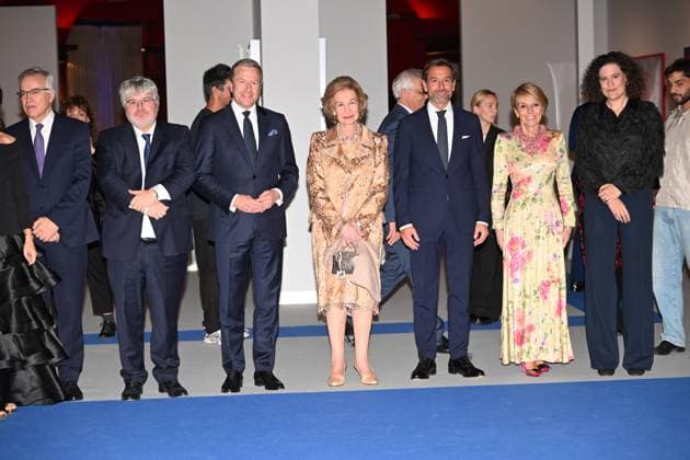 40th edition of the BMW Painting Prize Queen Dona Sofía presides over the presentation of the BMW Painting Prize and subsequent benefit concert to support the work of childrens food banks at the Teatro Real, on November 3, 2025, in Madrid Spain TEATRO REAL GENTE José Madrid Madrid Madrid Spain AWARD  Copyright: xJosÃ xOlivax 7074566