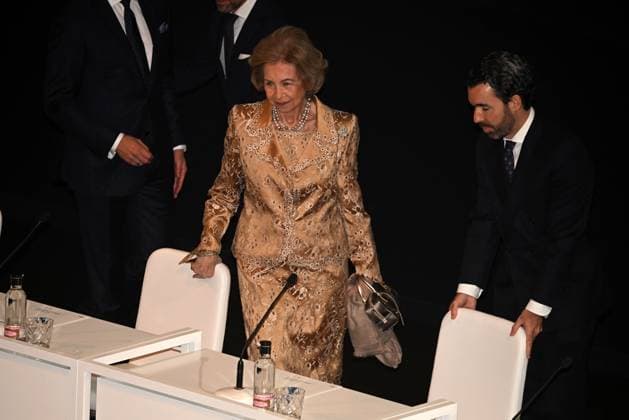 40th edition of the BMW Painting Prize Queen Dona Sofía presides over the presentation of the BMW Painting Prize and subsequent benefit concert to support the work of childrens food banks at the Teatro Real, on November 3, 2025, in Madrid Spain TEATRO REAL GENTE José Madrid Madrid Madrid Spain AWARD  Copyright: xJosÃ xOlivax 7074568
