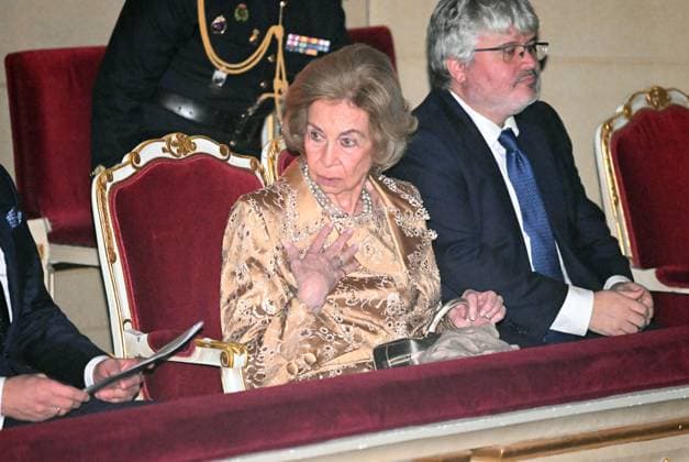 40th edition of the BMW Painting Prize Queen Dona Sofia during the benefit concert to support the work of childrens food banks at the Teatro Real, on November 3, 2025, in Madrid Spain TEATRO REAL GENTE GENTE José Madrid Madrid Madrid Spain AWARD  Copyright: xJosÃ xOlivax 7074613