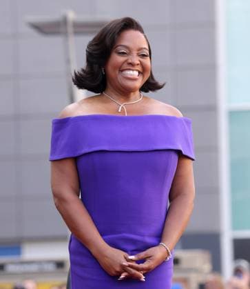 Sherri Shepherd attends an unveiling ceremony honoring her with the 2,827th star on the Hollywood Walk of Fame in Los Angeles on Monday, November 3, 2025.  LAP20251103805 GREGxGRUDT