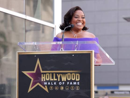 Sherri Shepherd attends an unveiling ceremony honoring her with the 2,827th star on the Hollywood Walk of Fame in Los Angeles on Monday, November 3, 2025.  LAP20251103814 GREGxGRUDT