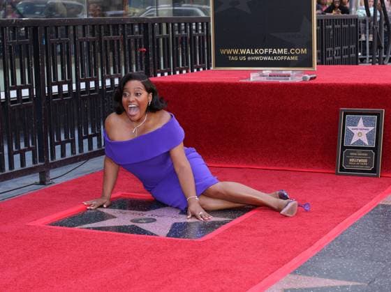 Sherri Shepherd attends an unveiling ceremony honoring her with the 2,827th star on the Hollywood Walk of Fame in Los Angeles on Monday, November 3, 2025.  LAP20251103824 GREGxGRUDT