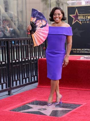 Sherri Shepherd attends an unveiling ceremony honoring her with the 2,827th star on the Hollywood Walk of Fame in Los Angeles on Monday, November 3, 2025.  LAP20251103830 GREGxGRUDT