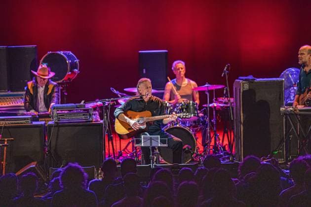Swans live at Teatro Nuovo in Ferrara - 03 Nov 2025 Swans perform live at the Teatro Nuovo. The Swans concert is coming up this fall for Ferrara Sotto le Stelle. Ferrara Italy Copyright: xCarloxVerganix xSOPAxImagesx IMG_1049