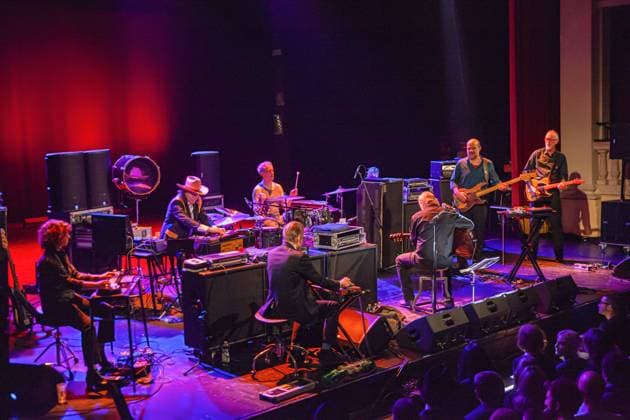 Swans live at Teatro Nuovo in Ferrara - 03 Nov 2025 Swans perform live at the Teatro Nuovo. The Swans concert is coming up this fall for Ferrara Sotto le Stelle. Ferrara Italy Copyright: xCarloxVerganix xSOPAxImagesx _MG_5676