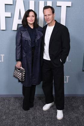 NEW YORK, NY - NOVEMBER 3: Dagmara Dominczyk and Patrick Wilson at the Peacock Original premiere screening of All Her Fault on November 3, 2025 at SVA Theater in New York City. Copyright: xMediaPunchx