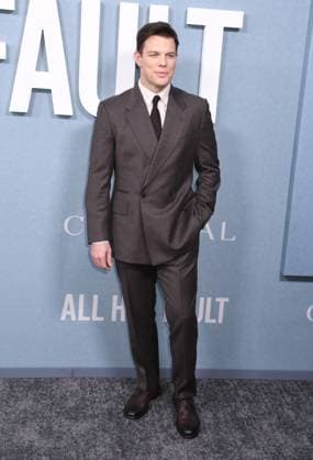NEW YORK, NY - NOVEMBER 3: Jake Lacy at the Peacock Original premiere screening of All Her Fault on November 3, 2025 at SVA Theater in New York City. Copyright: xMediaPunchx