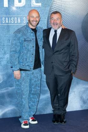 Valide Saison 3 Premiere Franck Gastambide and Gerald-Brice Viret attending the Valide Saison 3 Premiere at the Grand Rex cinema in Paris, France on November 03, 2025. Photo by Aurore Marechal ABACAPRESS.COM Paris France  Copyright: xMarechalxAurore ABACAx