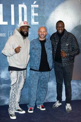 Valide Saison 3 Premiere Guest, Franck Gastambide and Saidou Camara attending the Valide Saison 3 Premiere at the Grand Rex cinema in Paris, France on November 03, 2025. Photo by Aurore Marechal ABACAPRESS.COM Paris France  Copyright: xMarechalxAurore ABACAx