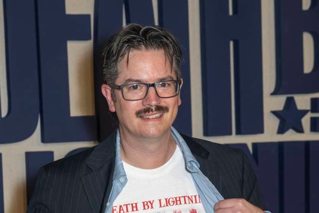 Netflix s Death by Lightning Limited Series Premiere, New York, USA - 03 Nov 2025 Ethan Antonuncci attends Netflix s Death By Lightning New York Premiere at The Plaza Hotel New York United States Copyright: xRonxAdarx xSOPAxImagesx _radar_deathbylightning_20251103_01257