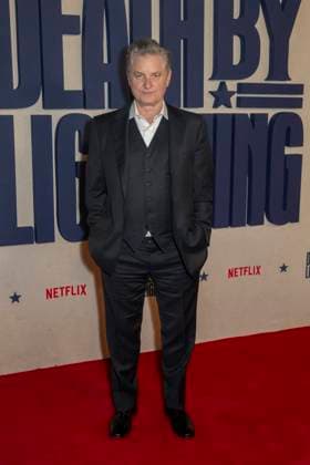 Netflix s Death by Lightning Limited Series Premiere, New York, USA - 03 Nov 2025 Shea Whigham attends Netflix s Death By Lightning New York Premiere at The Plaza Hotel New York United States Copyright: xRonxAdarx xSOPAxImagesx _radar_deathbylightning_20251103_01369