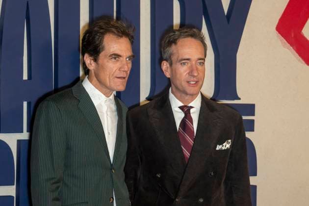 Netflix s Death by Lightning Limited Series Premiere, New York, USA - 03 Nov 2025 (L-R) Michael Shannon and Matthew Macfadyen attend Netflix s Death By Lightning New York Premiere at The Plaza Hotel New York United States Copyright: xRonxAdarx xSOPAxImagesx _radar_deathbylightning_20251103_01668