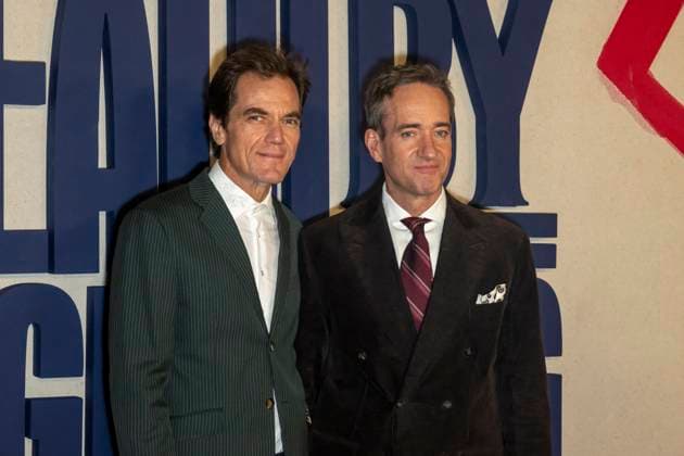 Netflix s Death by Lightning Limited Series Premiere, New York, USA - 03 Nov 2025 (L-R) Michael Shannon and Matthew Macfadyen attend Netflix s Death By Lightning New York Premiere at The Plaza Hotel New York United States Copyright: xRonxAdarx xSOPAxImagesx _radar_deathbylightning_20251103_01682