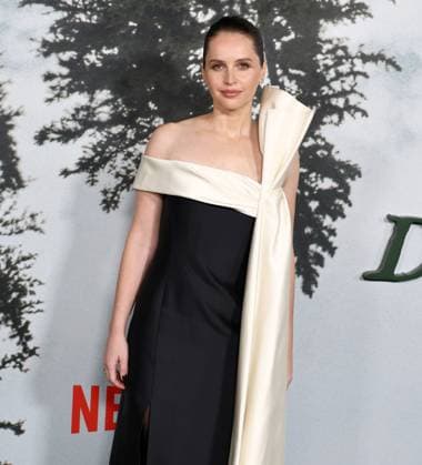 Premiere Of Netflix s Train Dreams English actress Felicity Jones arrives at the Premiere Of Netflix s Train Dreams held at The Egyptian Theatre Hollywood in Hollywood, Los Angeles, California, United States. The Egyptian Theatre Hollywood, Hollywood, Los Angeles, California, USA California United States  Copyright: xImagexPressxAgencyx originalFilename: collin-premiere251104_np4ov.jpg