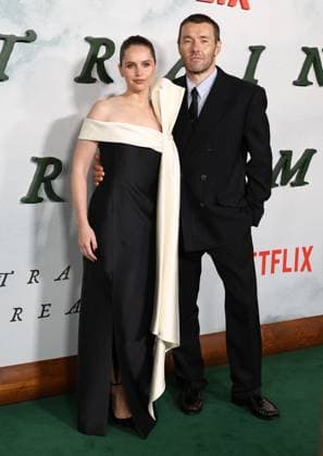Premiere Of Netflix s Train Dreams Felicity Jones and Joel Edgerton arrive at the Premiere Of Netflix s Train Dreams held at The Egyptian Theatre Hollywood in Hollywood, Los Angeles, California, United States. The Egyptian Theatre Hollywood, Hollywood, Los Angeles, California, USA California United States  Copyright: xImagexPressxAgencyx originalFilename: collin-premiere251104_npaUb.jpg
