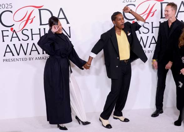 Rihanna at the 2025 CFDA Awards - NYC Rihanna and Asap Rocky attend the 2025 CFDA Awards in New York on November 3, 2025. Photo by Charles Guerin ABACAPRESS.COM New York City NY United States  Copyright: xGuerinxCharles ABACAx