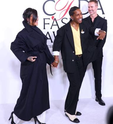 Rihanna at the 2025 CFDA Awards - NYC Rihanna and Asap Rocky attend the 2025 CFDA Awards in New York on November 3, 2025. Photo by Charles Guerin ABACAPRESS.COM New York City NY United States  Copyright: xGuerinxCharles ABACAx