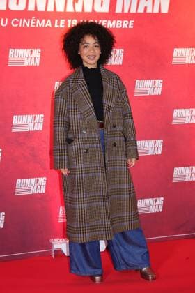 Premiere of the film Running Man Aurélie Konaté 450308 2025 11 03 Paris France  Copyright: xJasminexAissaouix xStarfacex STAR_450308_010